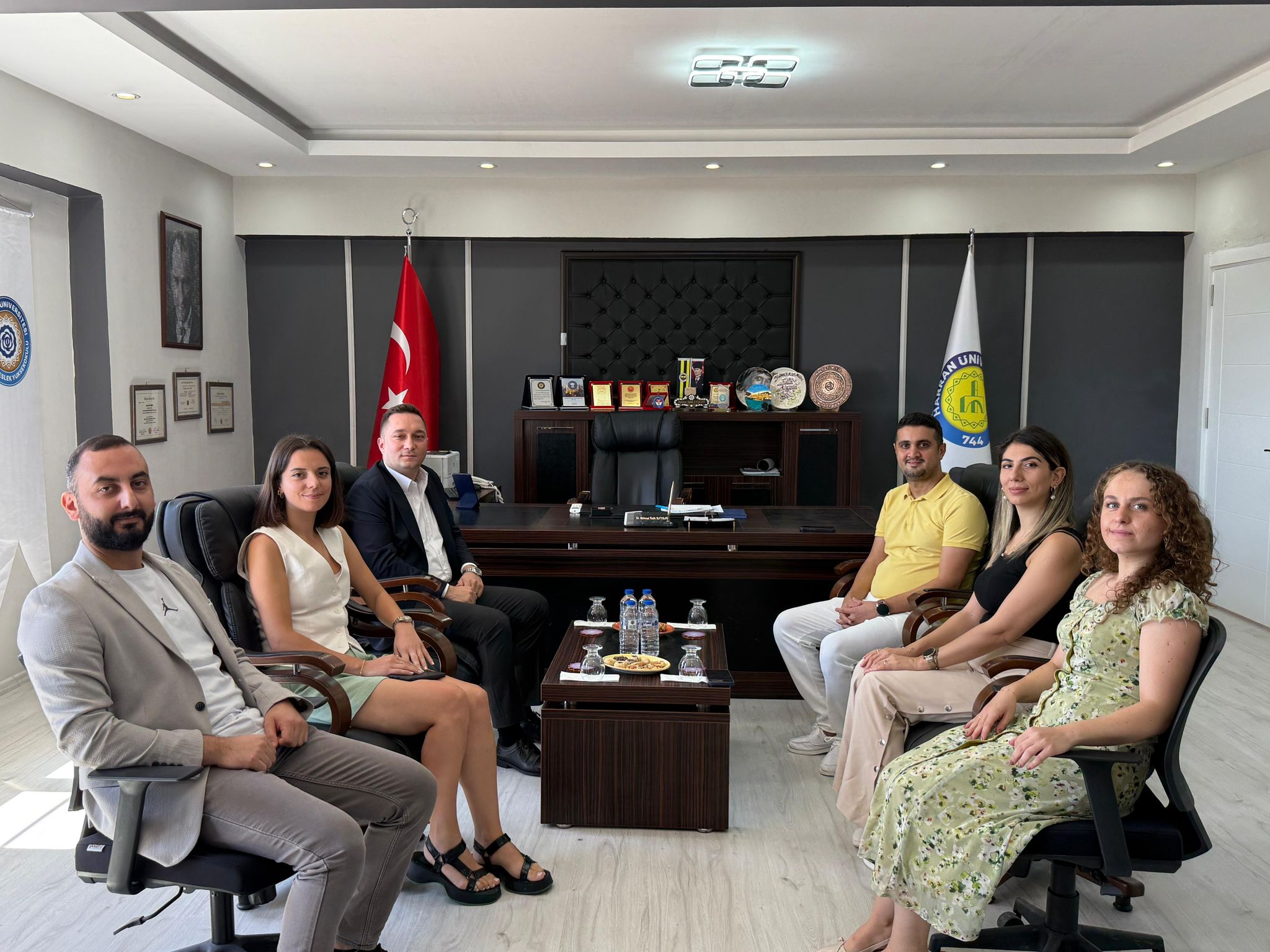 Halfeti Kaymakamımız Sayın Sinan KORKMAZ, Meslek Yüksekokulumuzu ziyaret etti.